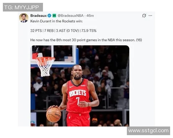 勇士主帅盛赞杜兰特：他是我们的得分机器